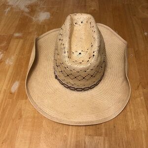 Texas Hats Star Line Straw Cowboy Hat